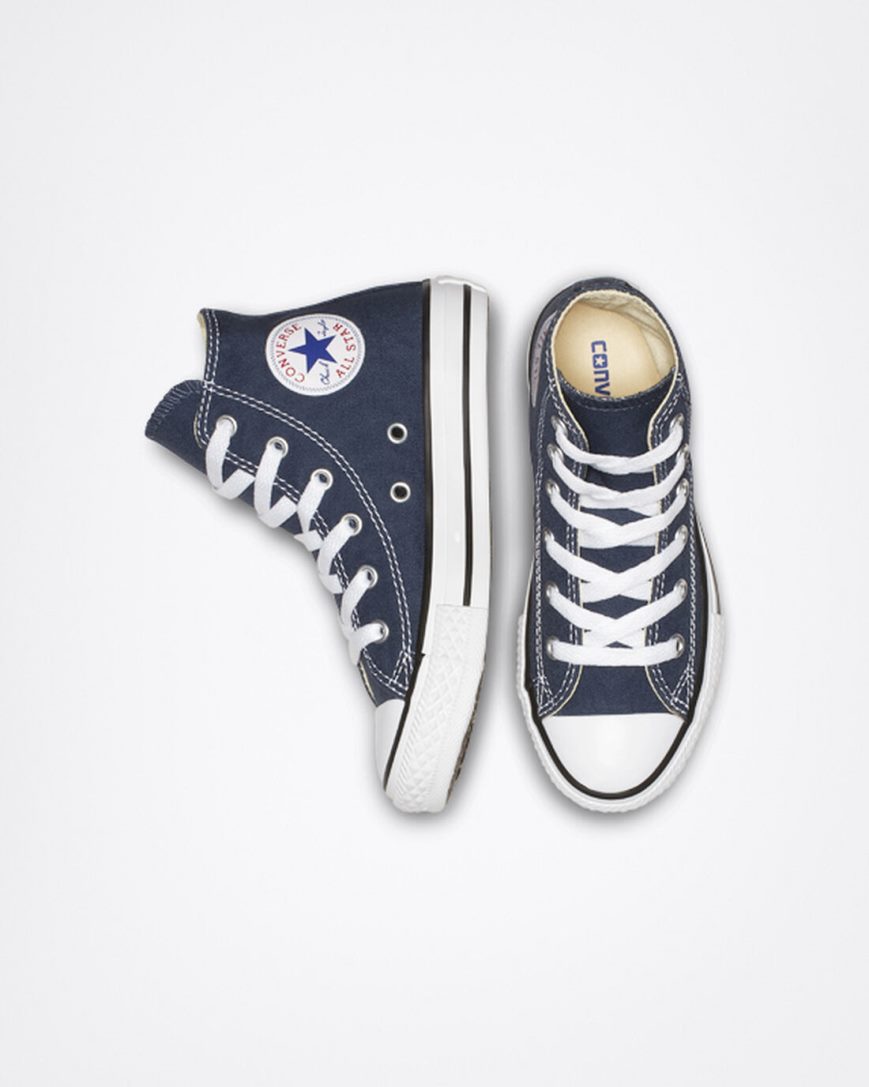 Tenisky Vysoke Converse Chuck Taylor All Star Klasické Dievcenske Námornícka Modrá | SK GLUPA5